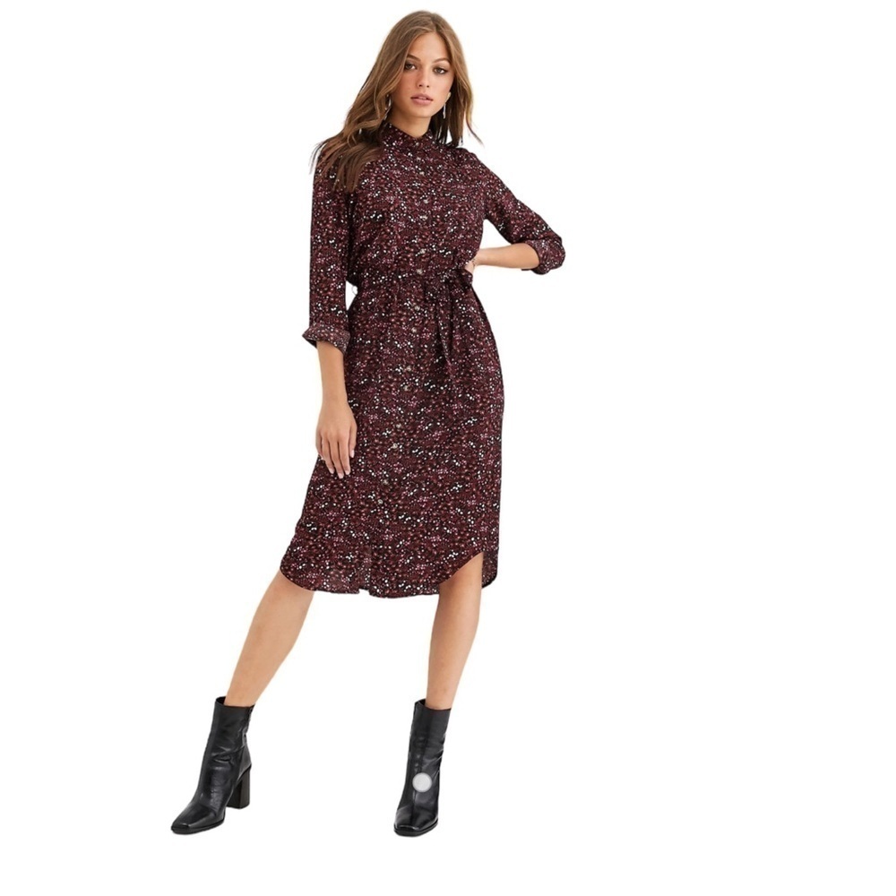 Vero Moda Ditsy Floral MIDI Dress Size Small